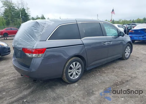 2015 Honda Odyssey Ex from USA, damaged, VIN 5FNRL5H47FB104515